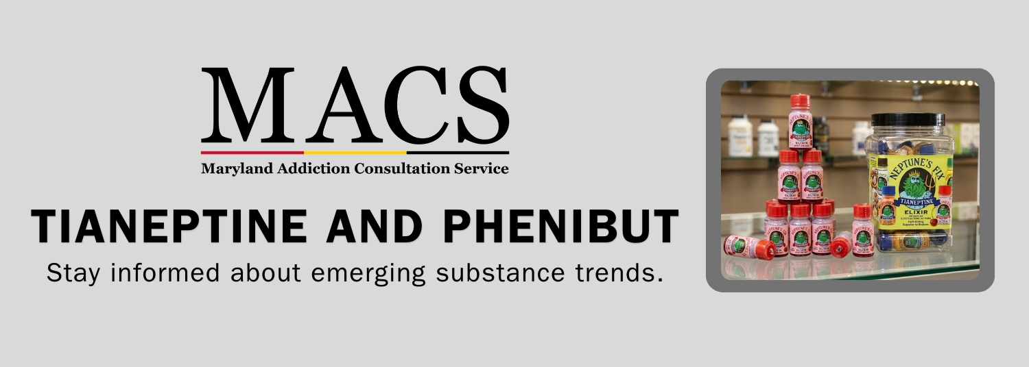 Tianeptine and phenibut products