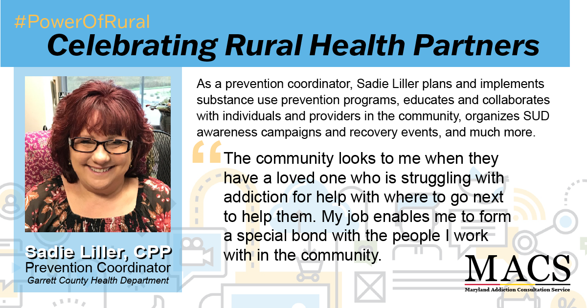 photo of Sadie and quote for rural health day